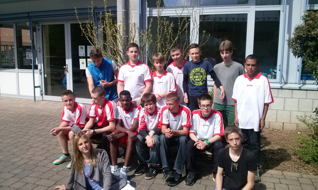 Bezirksentscheid Fußball 2015 Mannschaft
