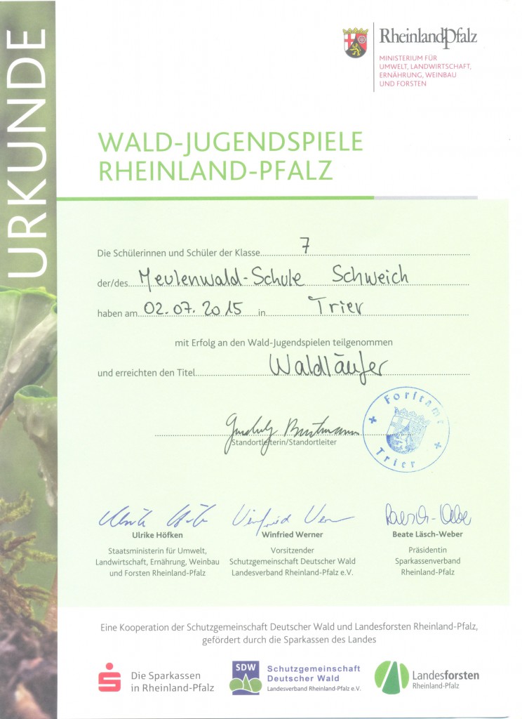 Urkunde_Waldjugendspiele kleiner